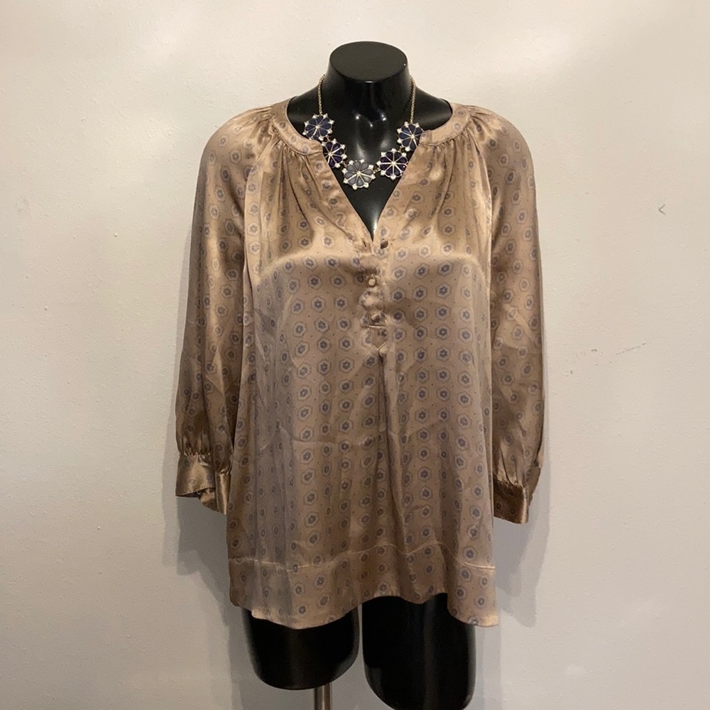 Joie Silk Blush Blouse